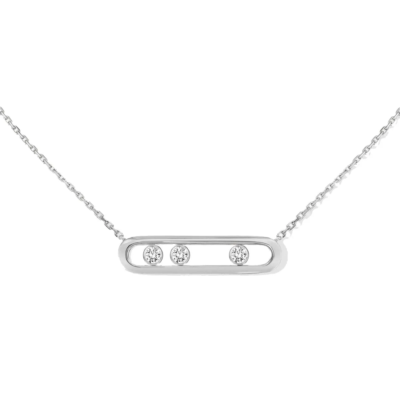 MOVE DIAMOND NECKLACE
