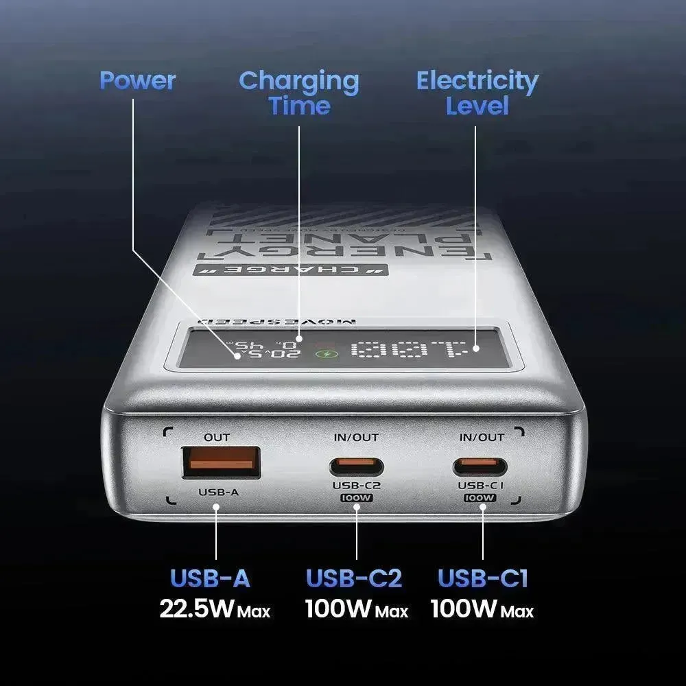 MOVESPEED M25 Power Bank (25000mAh)