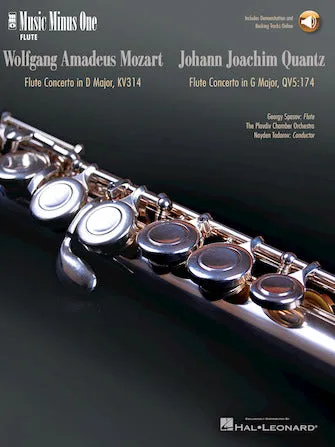 Mozart - Flute Concerto No. 2 in D Major, K. 314; Quantz - Flute Concerto in G Major (Music Minus One Flute)