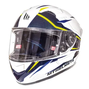 MT KRE SV INTREPID [WHITE/BLUE/FLURO YELLOW]