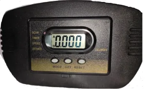 Multi Functional Speedometer Digital LCD For Manual Treadmill