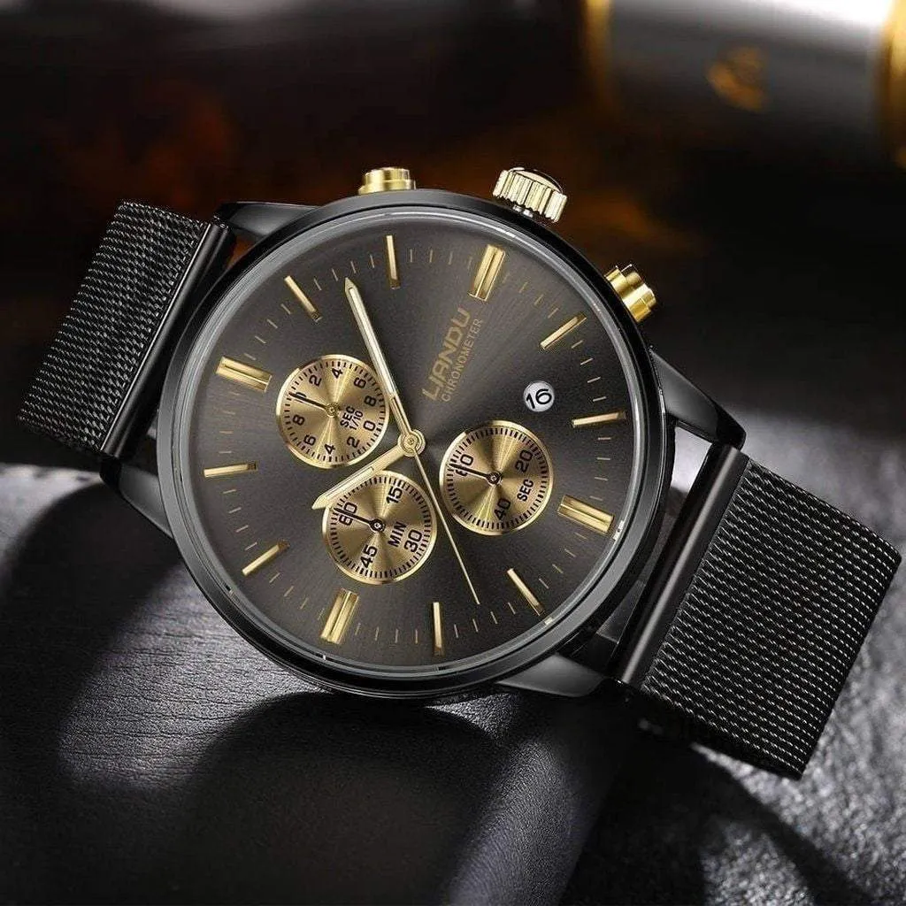 Multifunction Chronograph Men's Quartz Watch