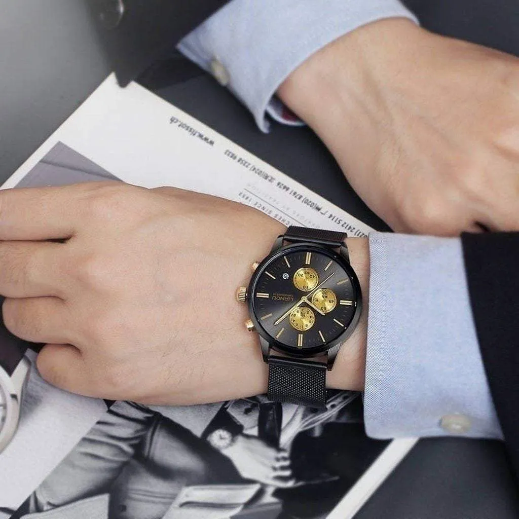 Multifunction Chronograph Men's Quartz Watch