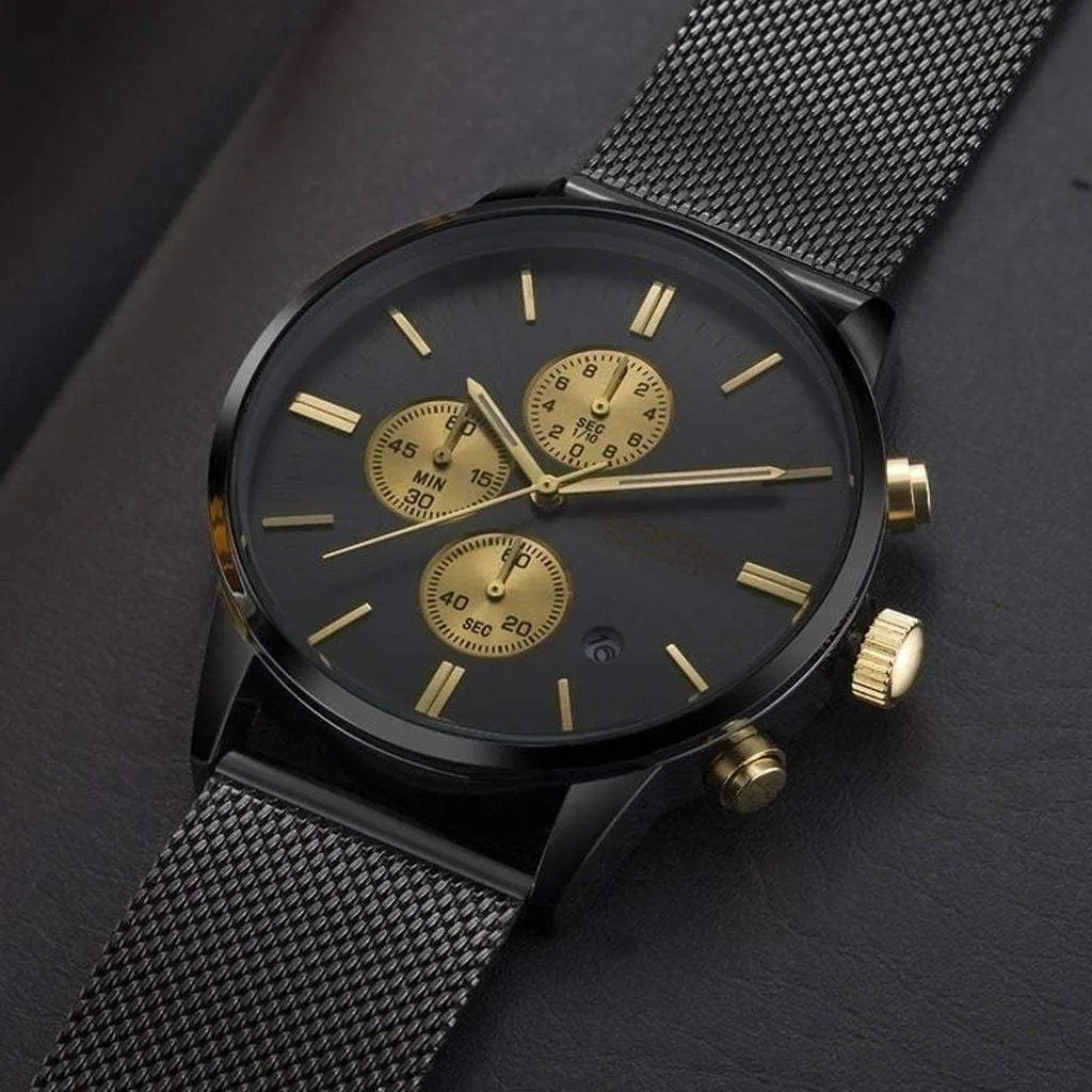 Multifunction Chronograph Men's Quartz Watch