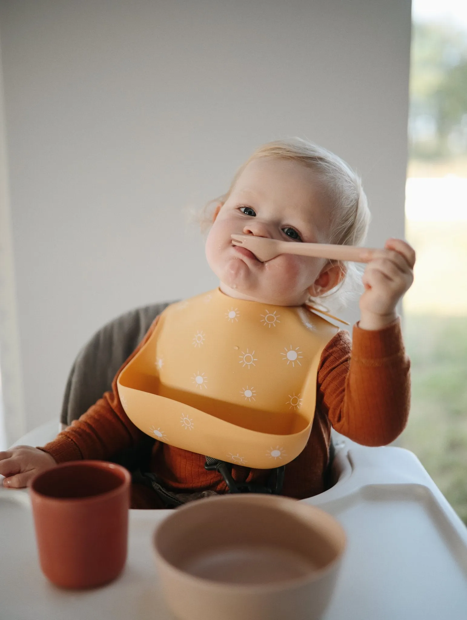 Mushie Bib (Dinosaurs)