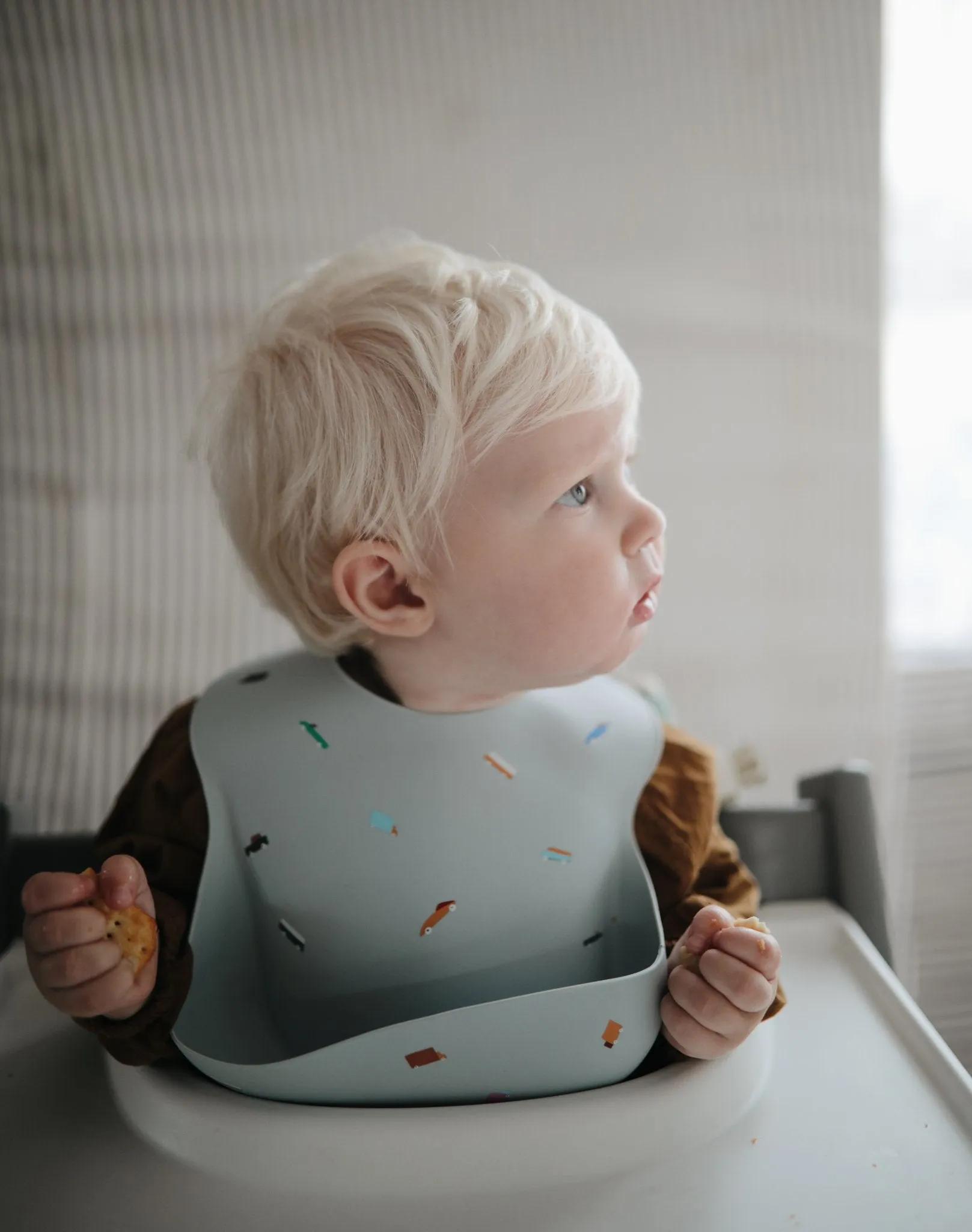 Mushie Bib (Dinosaurs)