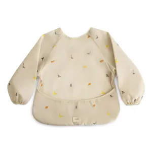 Mushie Long Sleeve Bib (Dinos)