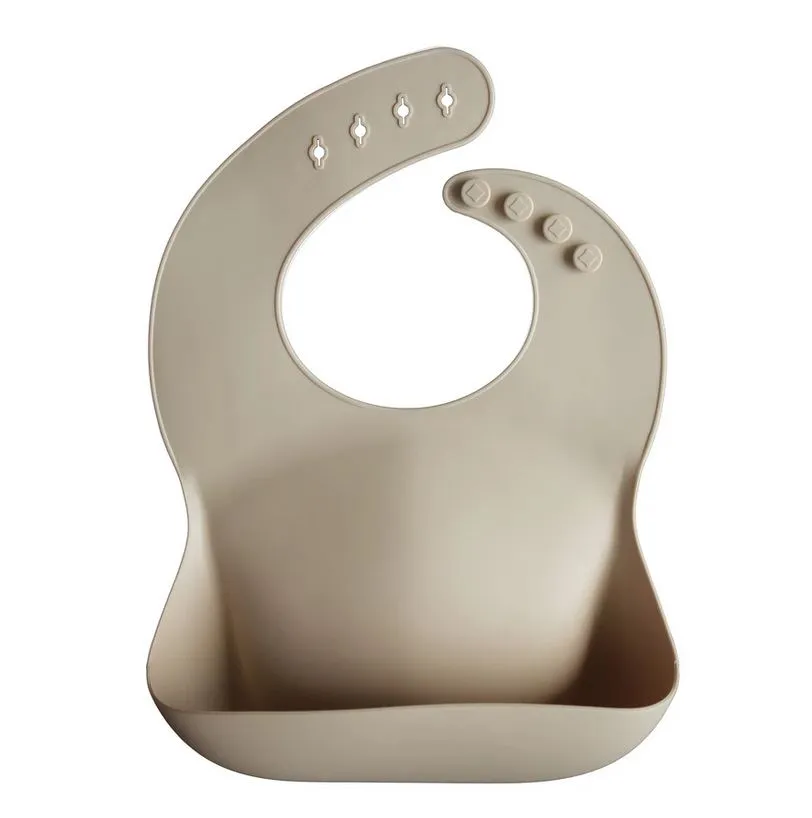 mushie | Silicone Bib | Shifting Sand