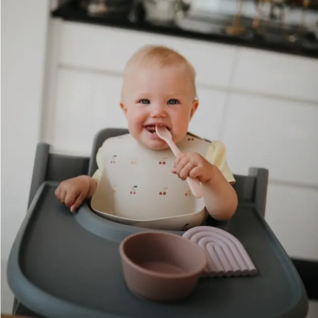mushie | Silicone Bib | Sunshine