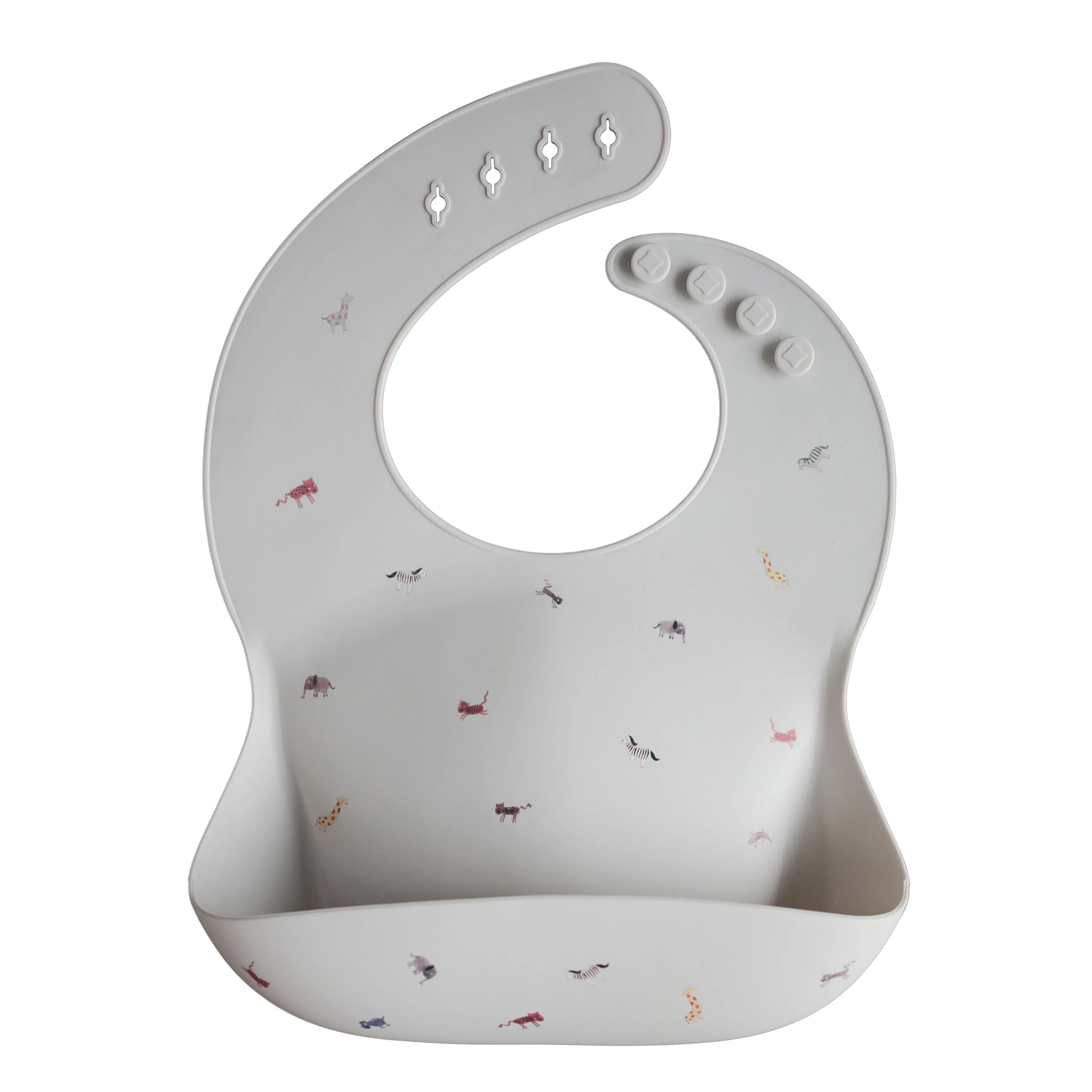 Mushie | Silicone | Safari Bib