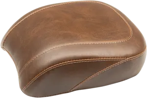 Mustang 83039 Wide Tripper Solo Seat - Vintage - Brown