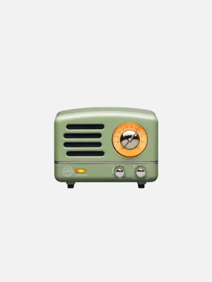 Muzen OTR Metal - Green Type-C (Taşınabilir FM Radyolu Bluetooth Hoparlör)