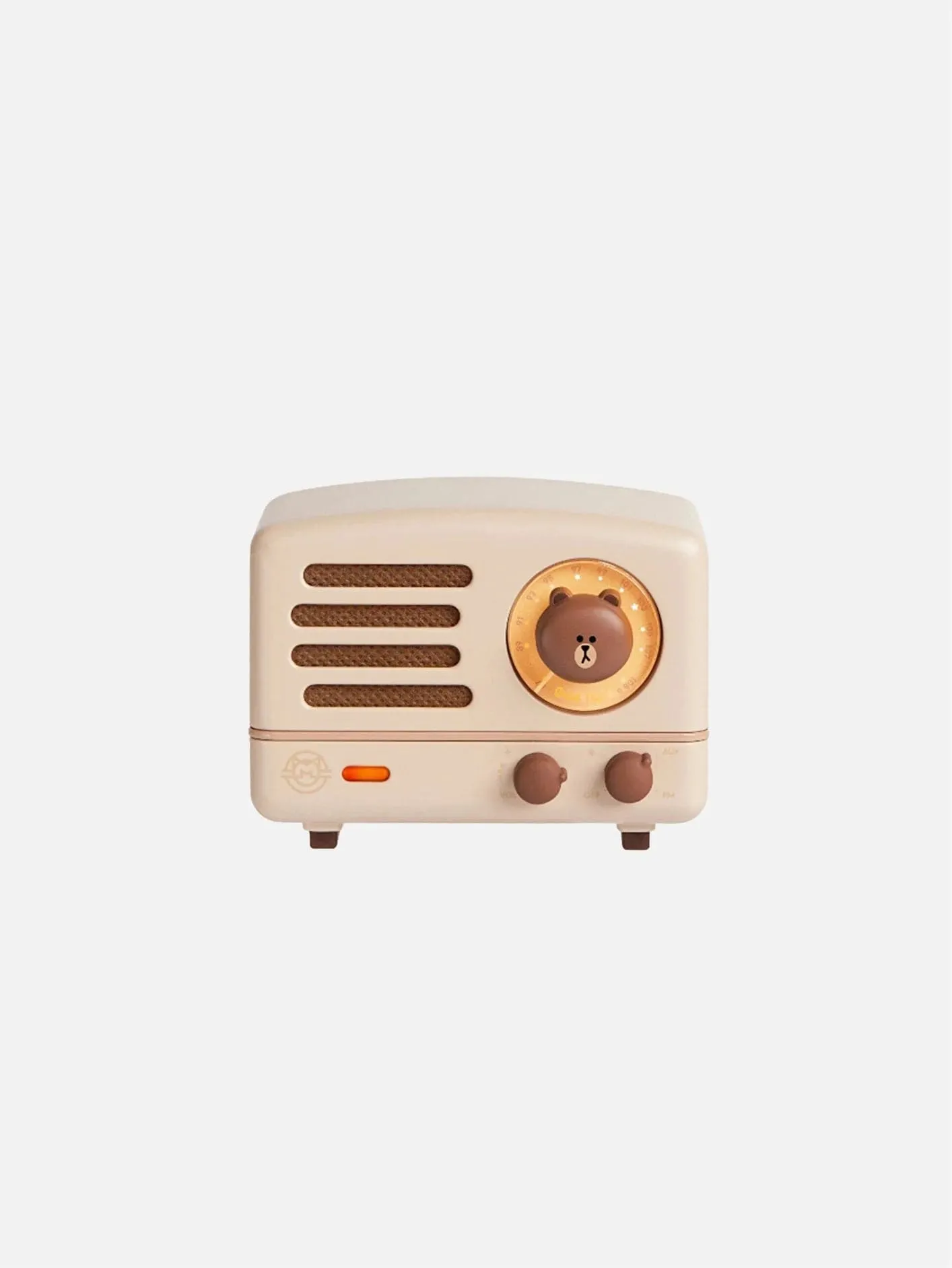Muzen OTR Metal Linefriends Lambalı Bluetooth Hoparlör ve Radyo Set