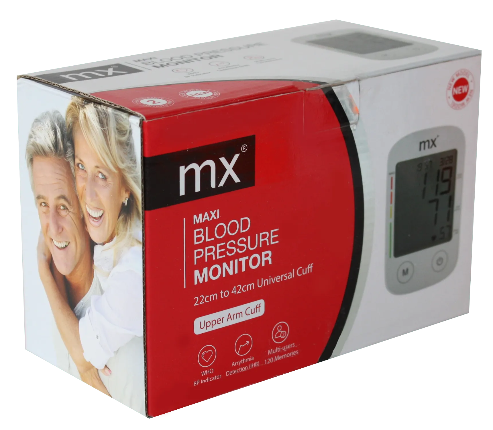 mx BP Monitor Maxi Universal Cuff Digital