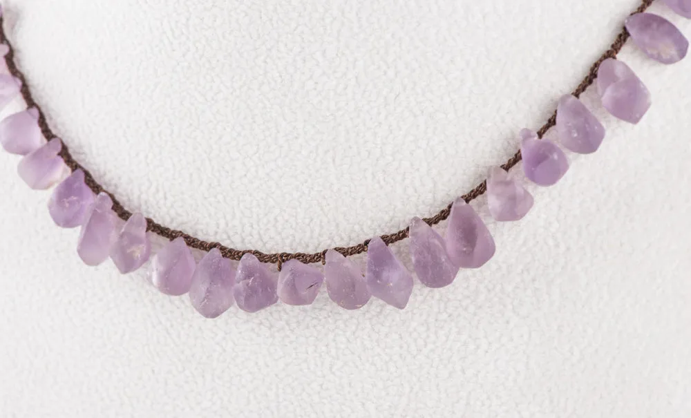 Natural Rose Quartz Necklace
