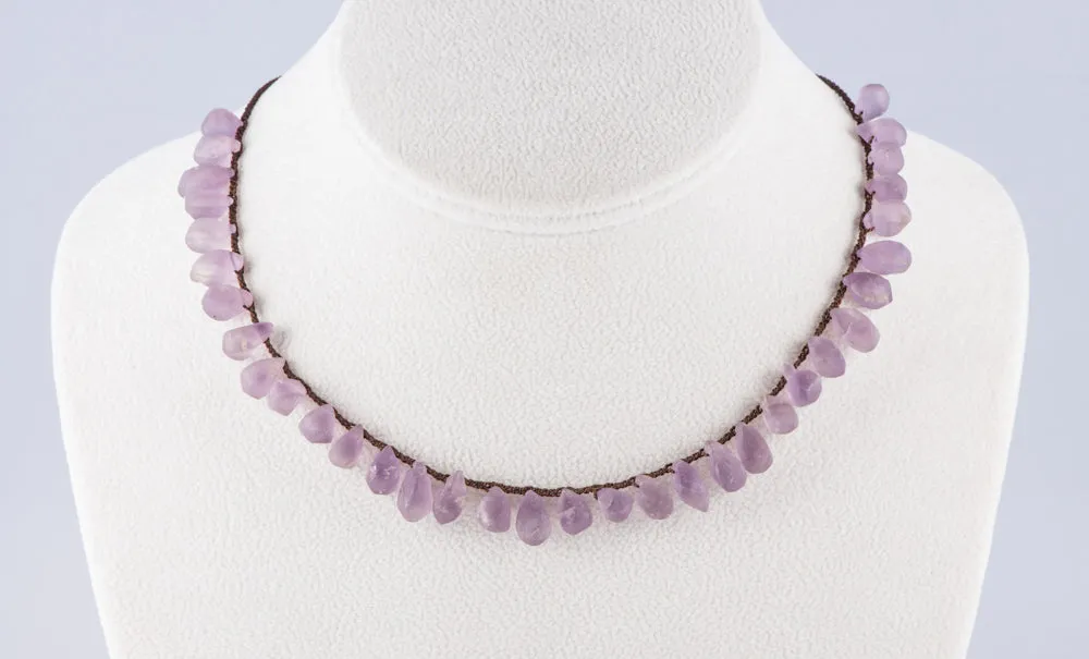 Natural Rose Quartz Necklace