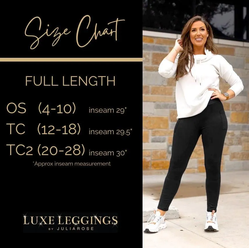 Navy Full-Length with Pocket Leggings
