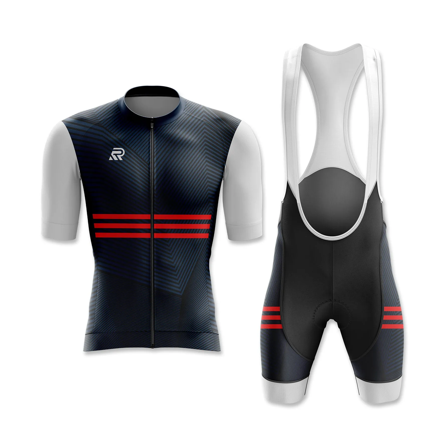 Navy Hybrid Cycling Jersey