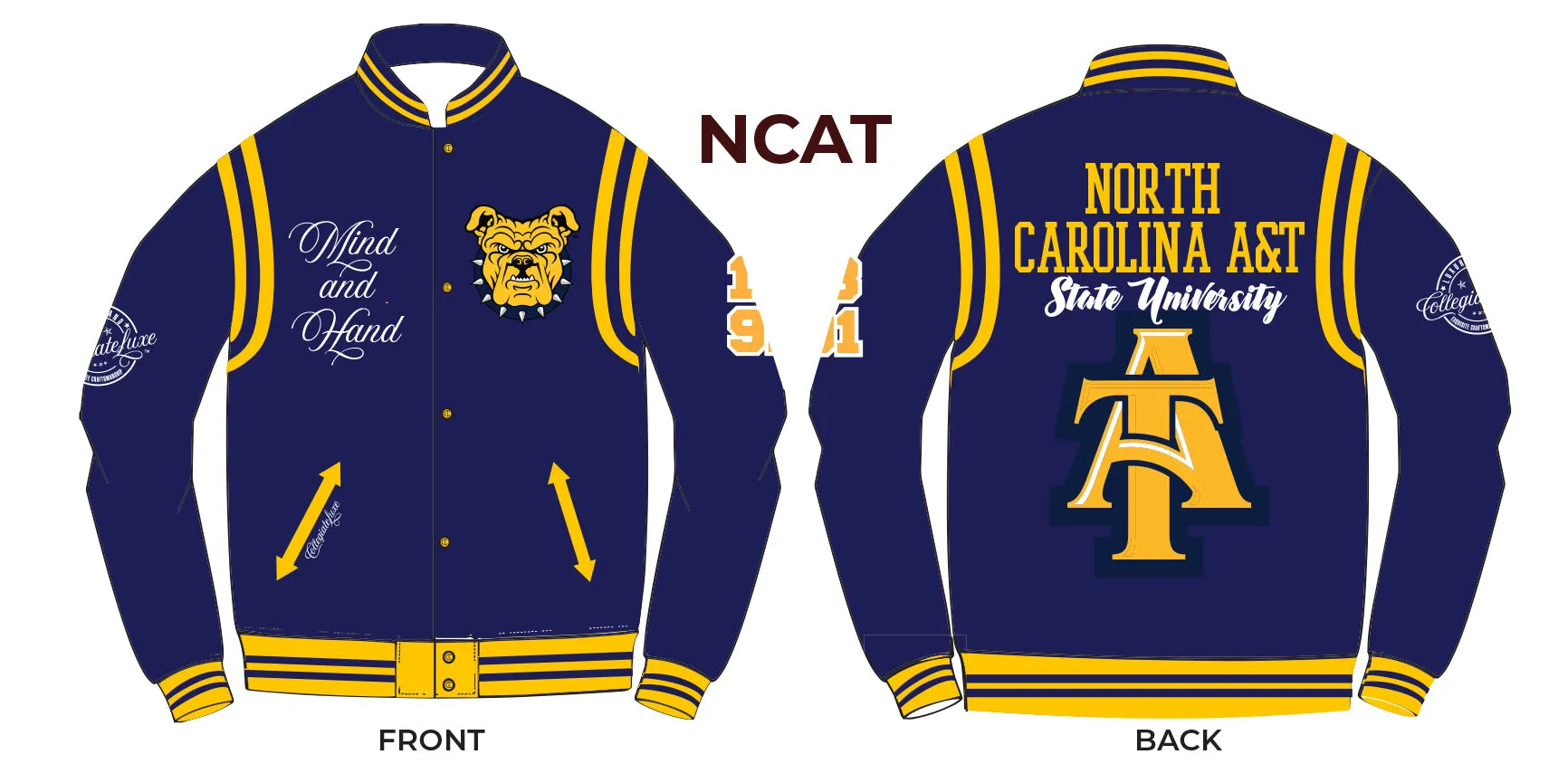 NC A&T AGGIE | VARSITY JACKET Unisex