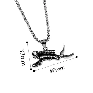 Necklace & Pendant: scuba diver