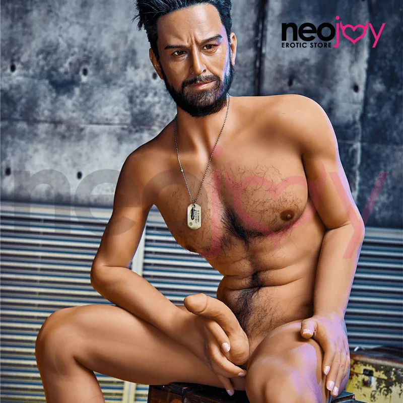 Neodoll Racy William - Male Silicone TPE Hybrid Sex Doll  - 175cm- Tan - 24cm Penis