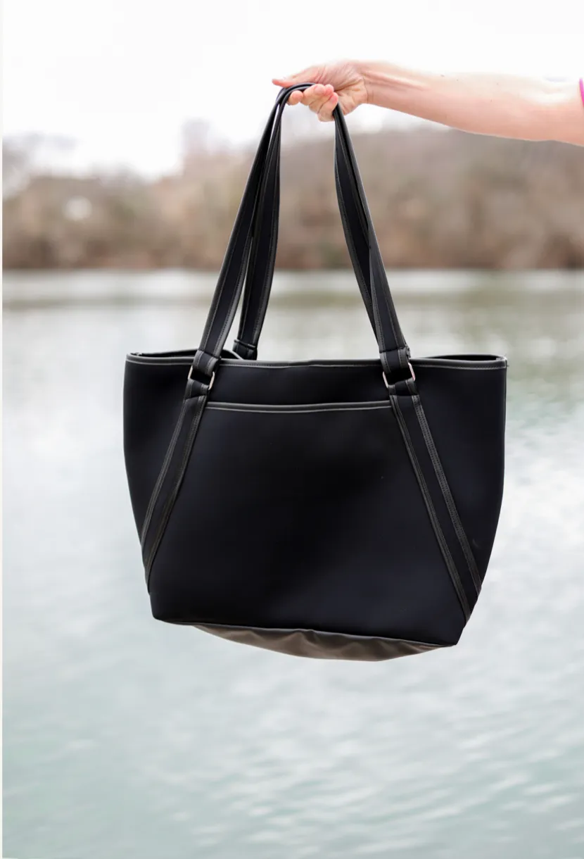 Neoprene Tote - These Are The Days (Black) - Pack of 5