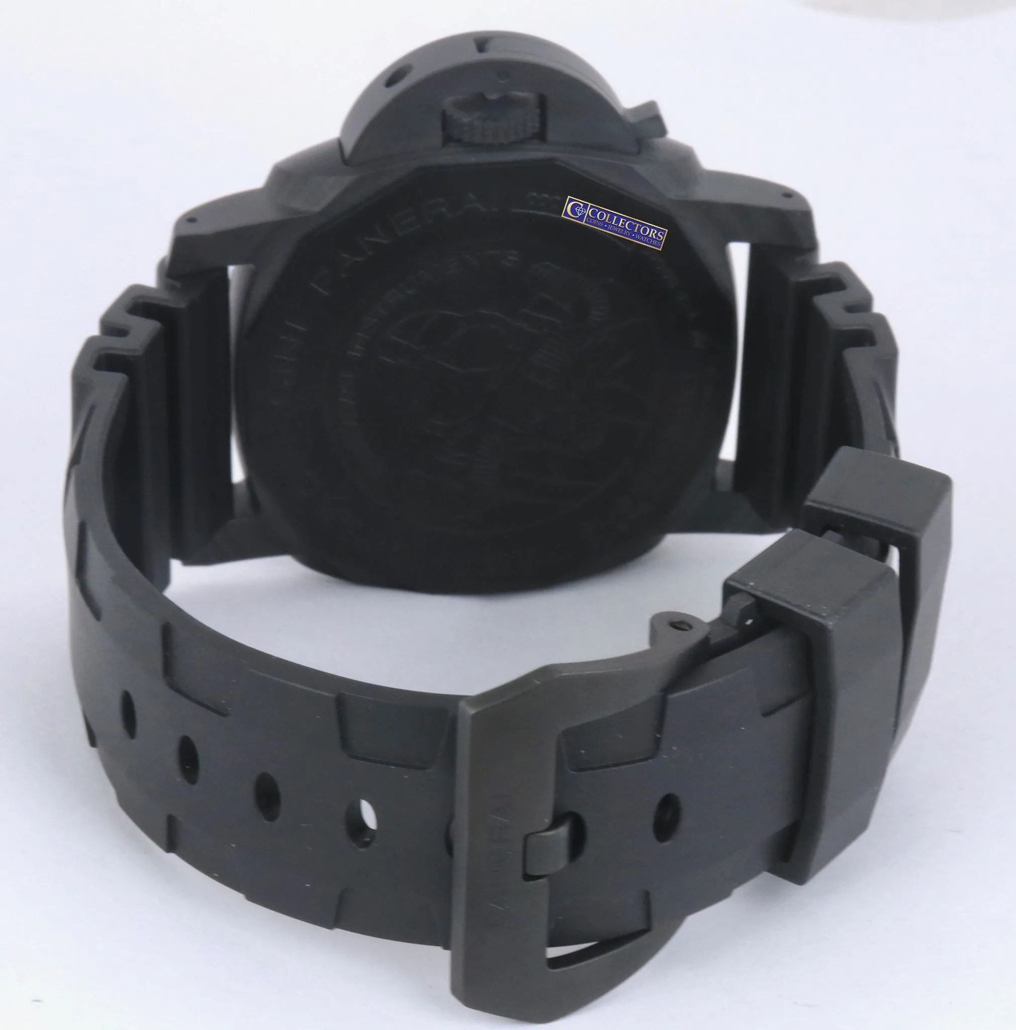 NEW 2020 Panerai Marina Militare Carbotech PAM00979 Black 47mm Mens Rubber Watch