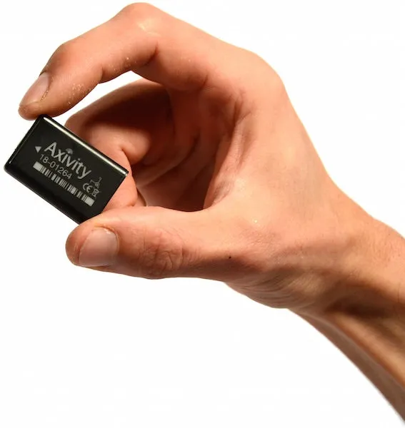 New Axivity AX3 Smart Watch Tracker with real-time quartz clock & temperature sensor, black Retails $279 