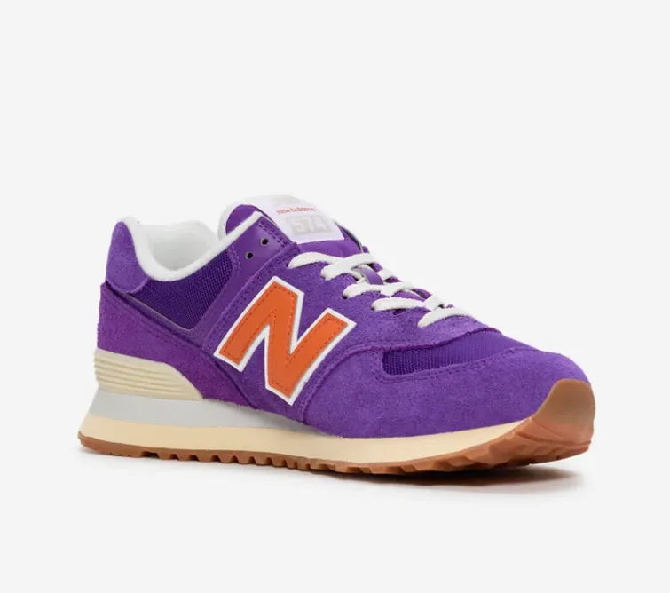 NEW BALANCE WL574GT2 - PURPLE ORANGE