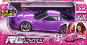 New Bright RC 1:16 Sport Corvette C6R Car Purple