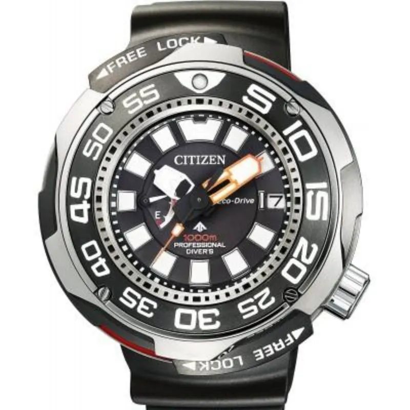 New CITIZEN PROMASTER Marine Eco Drive BN7020-09E Professional Diver 1000M Watch
