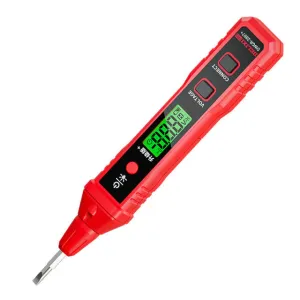 NEW Delixi R2897 Electric Pen Intelligent Voltage Measurement Multi-Functional Broken Line Digital Display Electrician Special Induction Test Pen