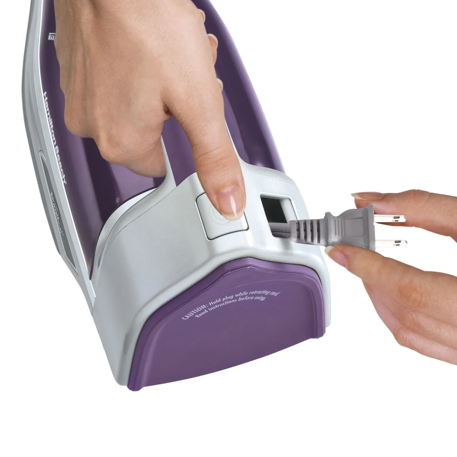 New in box! Hamilton Beach Durathon Digital Iron with Retractable Cord 19902RCC