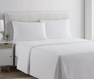 New in package! Clara Clark Premium 1800 Series Ultra-soft Deep Pocket Bed Sheet Set - Full/Double - White Retails $62 