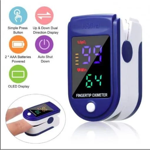 NEW LK-87 Fingertip Pulse Oximeter