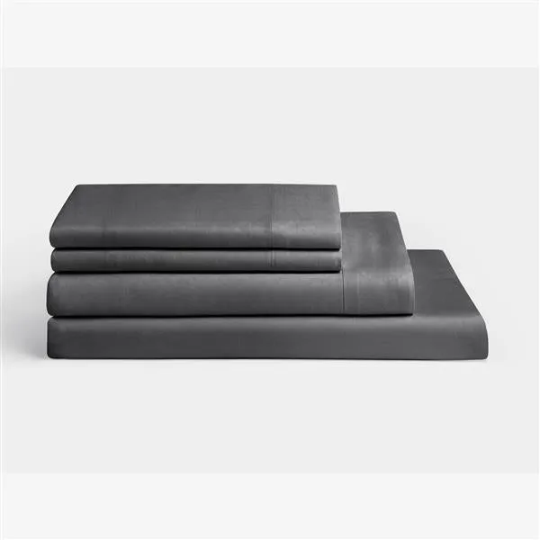 New Millano Collection 1200 Thread Count Deep Pocket Spa Sheet Set in Dark Grey, King!
