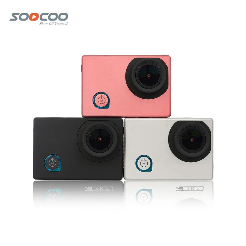 NEW Original SOOCOO C50 Wifi 4K Sports Action Camera Gyro Adjustable Viewing Angles NTK96660 30M Waterproof 2.0" Screen Sport DV