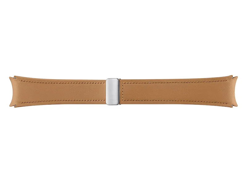 NEW Samsung Galaxy Watch D-Buckle Hybrid Eco-Leather Band M/L Camel - Retails for $79  USD!