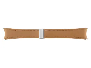 NEW Samsung Galaxy Watch D-Buckle Hybrid Eco-Leather Band M/L Camel - Retails for $79  USD!