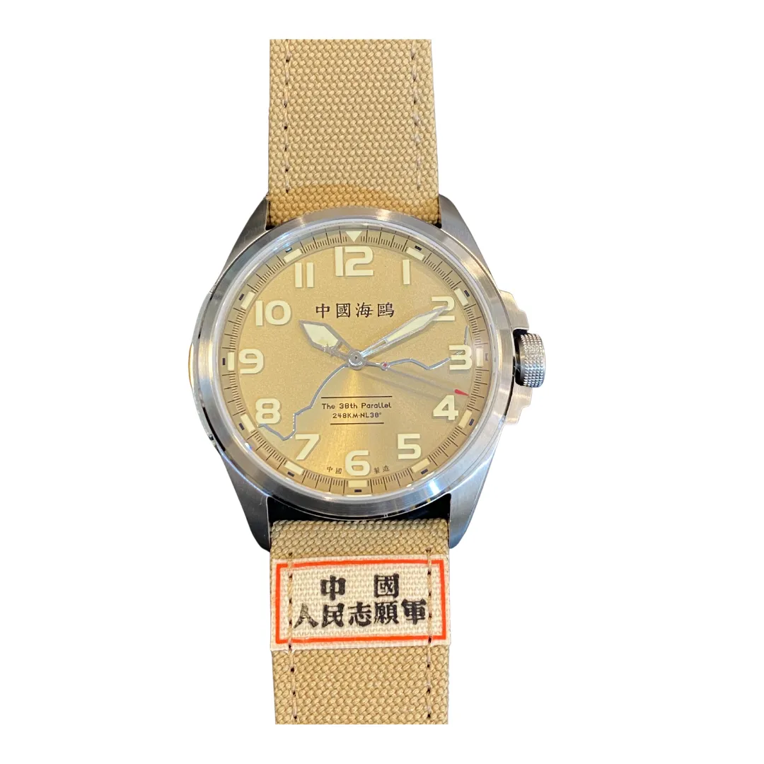 New Sea-Gull military "The 38th Parallel" sports  automatic mechanical waterproof watch Model : 811.93.6109 Movement :ST2500