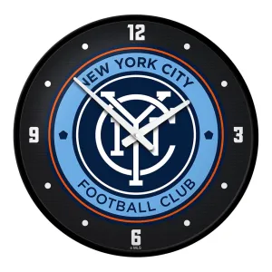 New York City FC: Modern Disc Wall Clock