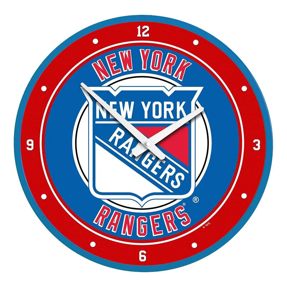New York Rangers: Modern Disc Wall Clock