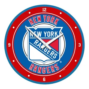 New York Rangers: Modern Disc Wall Clock