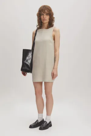 NICKY DRESS - BEIGE MEL