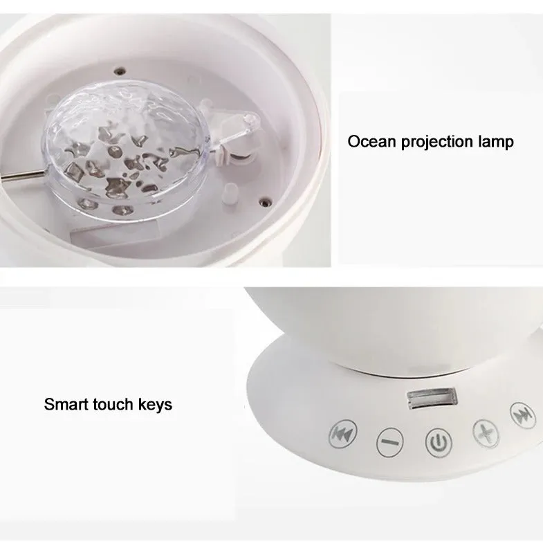 Night Lamp: Ocean Sound & Wave Projector