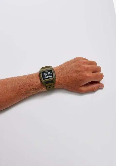 Nixon Base Tide Pro Watch  - Black / Green Positive