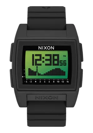 Nixon Base Tide Pro Watch  - Black / Green Positive
