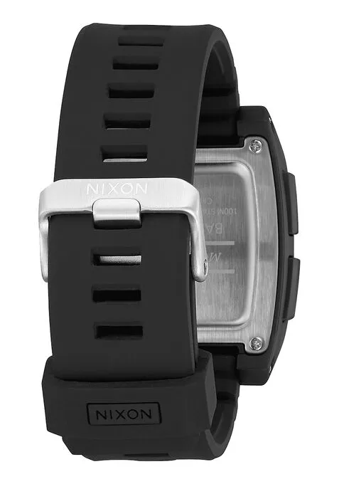 Nixon Base Tide Pro Watch  - Black / Green Positive