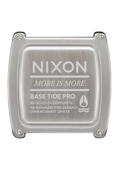 Nixon Base Tide Pro Watch  - Black / Green Positive