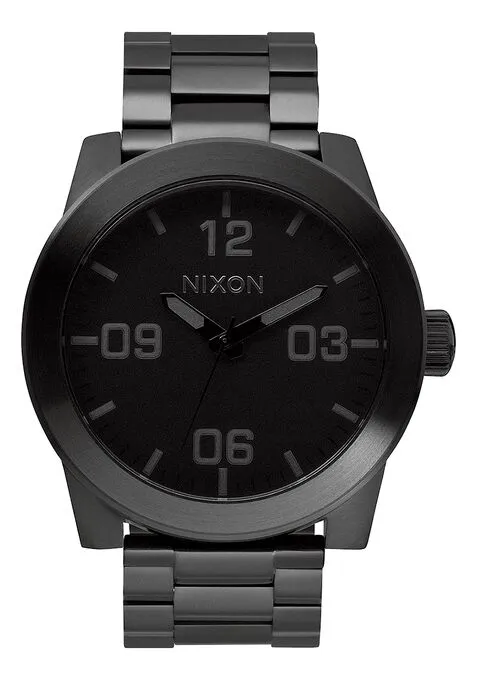 Nixon Corporal Stainless Steel Watch - All Black